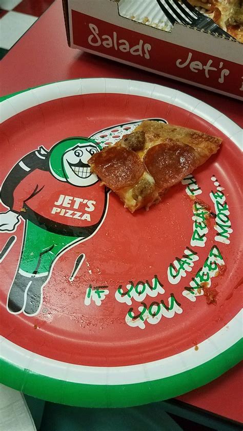 The individual Jets Pizza franchisees serving halal pepperoni are responsible to conform to halal food preparation requirements and to use pepperoni only from suppliers who have obtained halal certification of the pepperoni from the American Halal Foundation or similar organization. . Jets pizza apopka